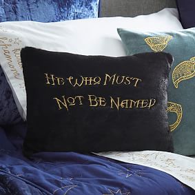 Harry Potter™ He-Who-Must-Not-Be-Named Pillow
