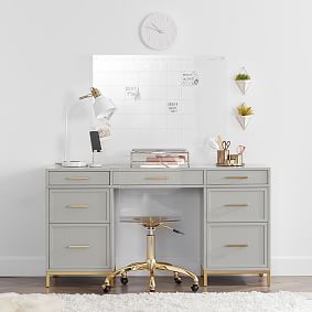 Marble &amp; Gold Phone Holder