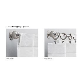 Quincy Cotton Canvas Blackout Curtain