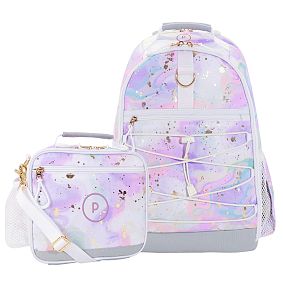 Gear-Up Color Flow Adaptive Backpack &amp; Cold Pack Lunch Box Bundle, Set of 2