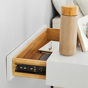 Lane Floating Shelf with Drawer