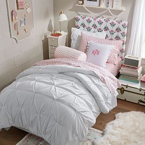 Microfiber Pintuck Comforter &amp; Roller Rabbit Bedding Set