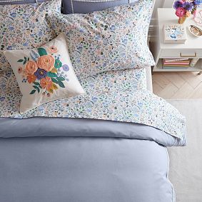 Rifle Paper Co. Bramble Fields Cream Organic Sheet Set