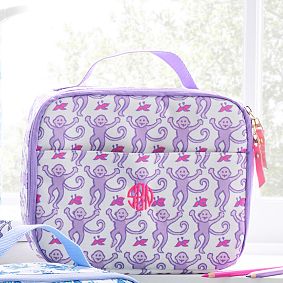 Colby Roller Rabbit Lavender Monkey Cold Pack Lunch Box