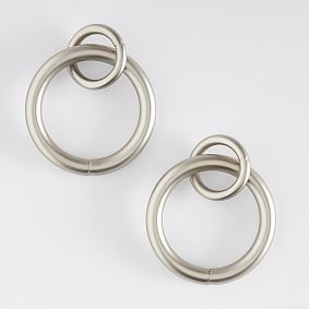 Curtain Double Ring Set of 14