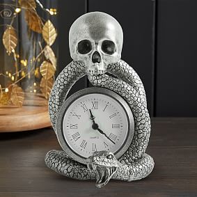 Harry Potter&#8482; Dark Mark Glow-in-the-Dark Clock