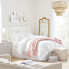 Herringbone Ruffle Throw