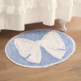 LoveShackFancy Bow Bath Mat