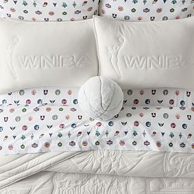 Faux Fur Basketball Pillow