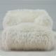 Video 1 for Ivory Polar Bear Faux-Fur Eco Media Lounger