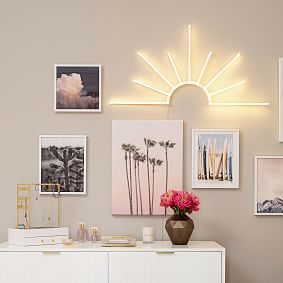 Open Box: Sun Burst LED Wall Light