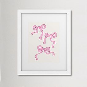 Pink Bows Art