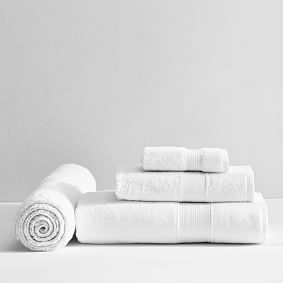 Quick-Dry Towel &amp; Bath Mat Bundle - Light Gray