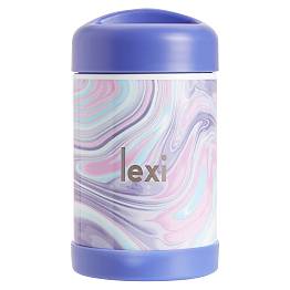 Pink/Purple Marble Hot/Cold Container