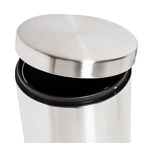 5L Round Stainless Steel Trash Can