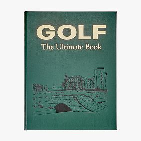 Ultimate Golf Leather-Bound Book