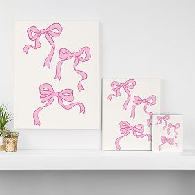 Pink Bows Art