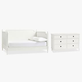 Colette Daybed &amp; 6-Drawer Dresser Set