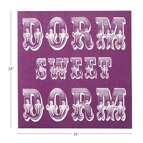 Dorm Sweet Dorm No Nails Pinboard