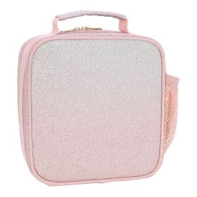 Gear-Up Blush Ombre Glitter Lunch Boxes