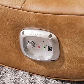 Faux Leather Caramel Mini Gaming Chair