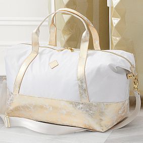 Sleepover Duffle Bag, Gold