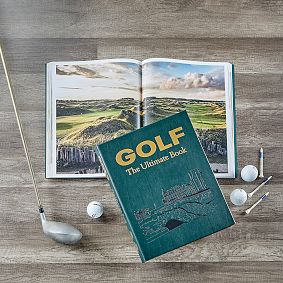 Ultimate Golf Leather-Bound Book