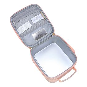 Gear-Up Blush Ombre Glitter Lunch Boxes