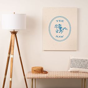 Yee Haw Blue Art