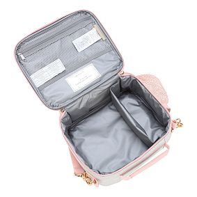 Gear-Up Blush Ombre Glitter Lunch Boxes