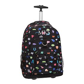 Gear-Up NFL Rolling Backpack &amp; Cold Pack Lunch Box Bundle