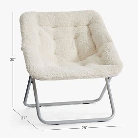 Sherpa Hang-A-Round Square Chair