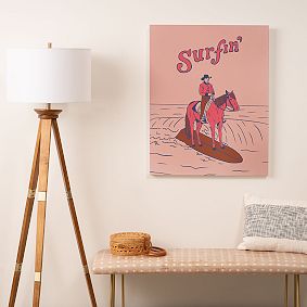 Surfin' Cowboy Art