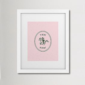 Yee Haw Pink Art