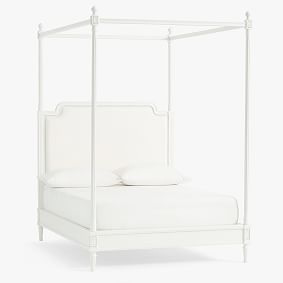 Colette Canopy Bed &amp; Mattress Set