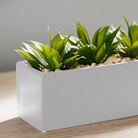 Faux Potted Agave Succulant