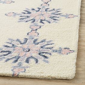 Floral Geo Recycled Wool Rug