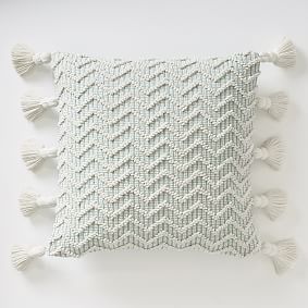 Hope for Flowers by Tracy Reese Knotted Chevron Pillow Cover