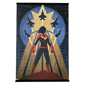 Captain Marvel Wall Mural