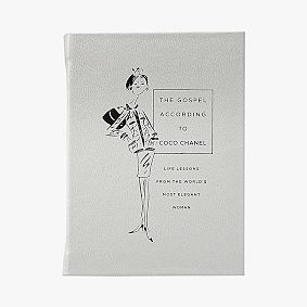 The Gospel According to Coco Chanel Leather-Bound Book
