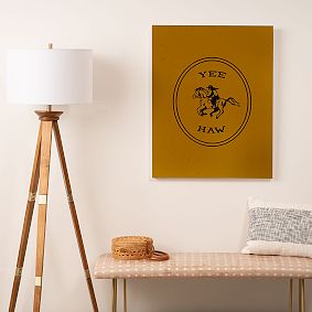 Yee Haw Gold Art