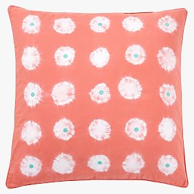 Tie-Dye Dot Pillow Cover