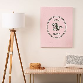 Yee Haw Pink Art