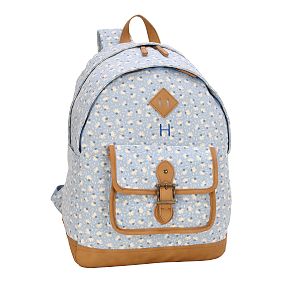 Northfield Blue Floating Daisy Backpacks