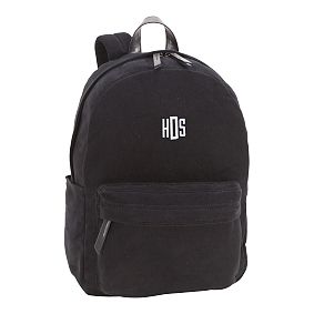 Black Everyday Denim Backpack