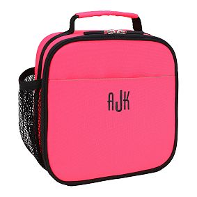Gear-Up Neon Pink Solid  Lunch Box