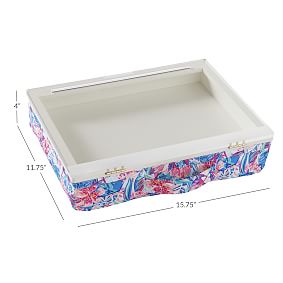 Lilly Pulitzer Acrylic Super Storage Lapdesk - Slathouse Soiree