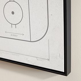 Hockey Vintage Framed Sports Art