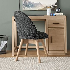 Stationary Swivel Desk Chair