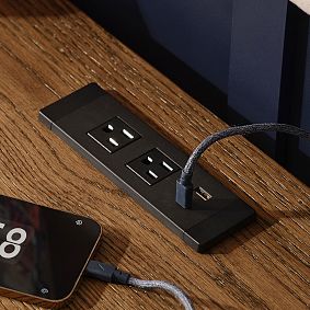 Beadboard Smart Storage Desk (59.5")